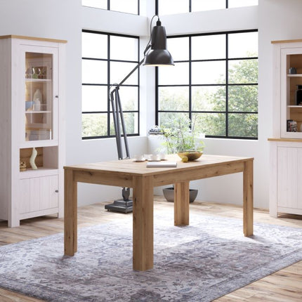 Celesto Extending 6-8 Seater Dining Table - Oak