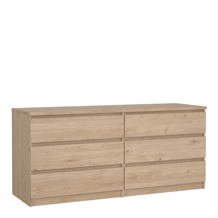 Naia 6 Drawers Chest - Oak