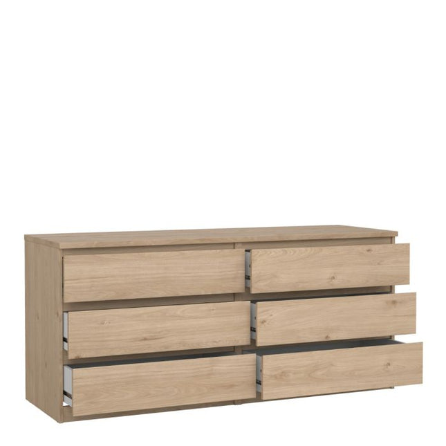 Naia 6 Drawers Chest - Oak