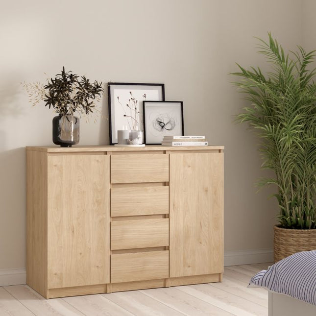 Naia 4 Drawers 2 Doors Sideboard