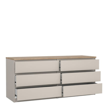 Naia 6 Drawers Chest - Cashmere
