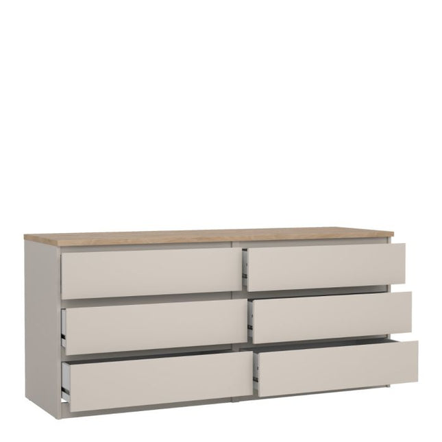 Naia 6 Drawers Chest - Cashmere