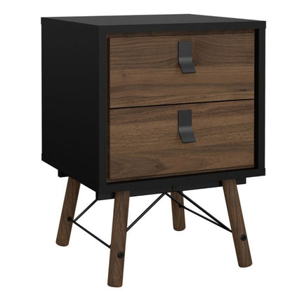 Ry 2 Drawers Bedside Table
