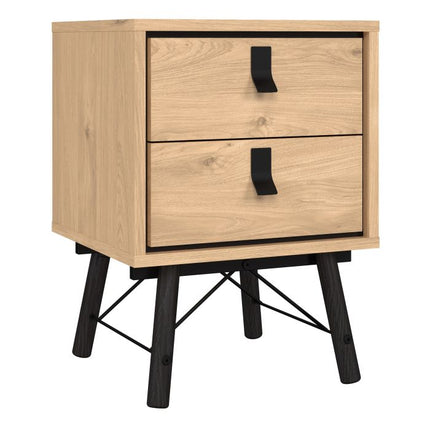 Ry 2 Drawers Bedside Table
