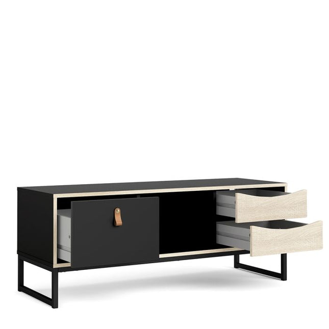 Stubbe TV Unit - Oak/Black