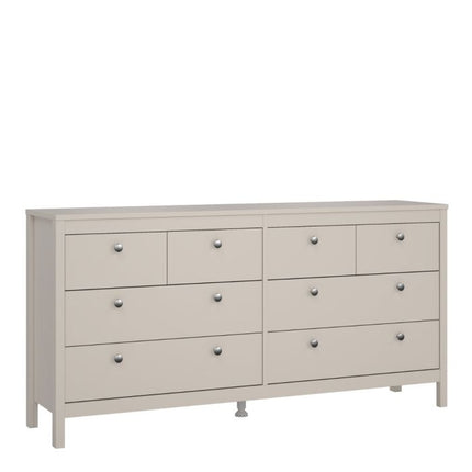 Madrid 8 Drawers Chest - Cashmere