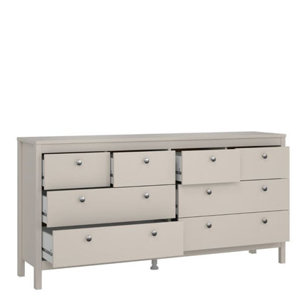 Madrid 8 Drawers Chest - Cashmere