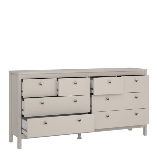 Madrid 8 Drawers Chest - Cashmere