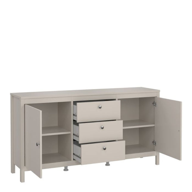 Madrid 2 Doors 3 Drawers Sideboard - Cashmere