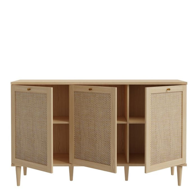 Calasetta 3 Door Sideboard - Rattan