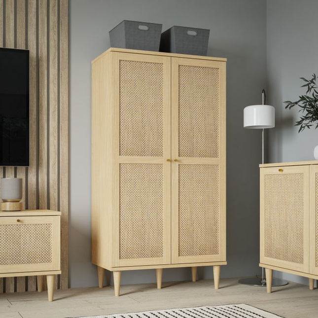 Calasetta Display Cabinet - Rattan
