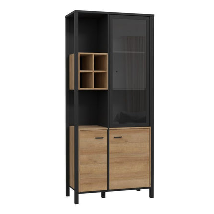 High Rock Display Cabinet - Oak