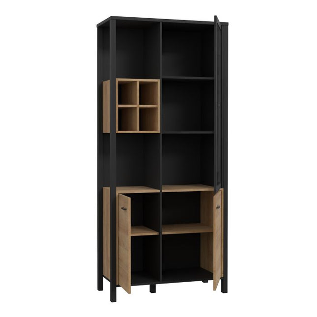High Rock Display Cabinet - Oak