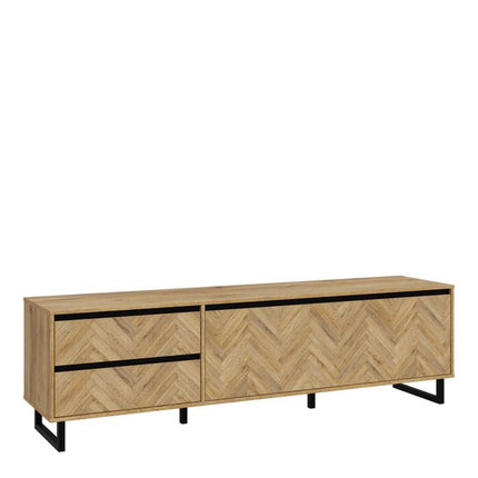 Nikomedes TV Unit - Spica Oak