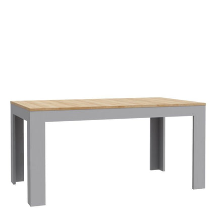 Bohol Extendable 6-8 Seater Dining Table - Navy & Oak