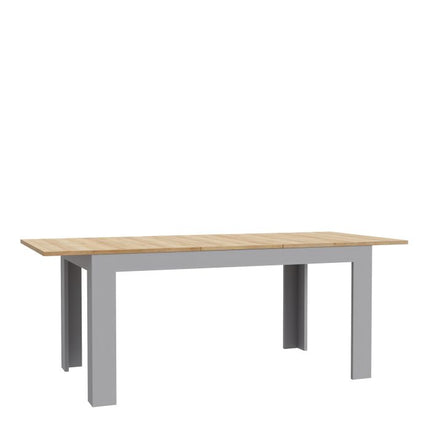 Bohol Extendable 6-8 Seater Dining Table - Navy & Oak