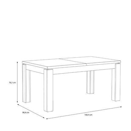 Trondheim 8 Seater Extending Dining Table - Artisan Oak
