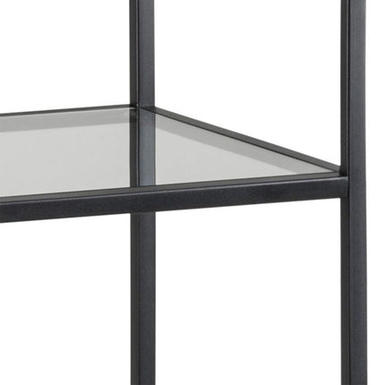 Seaford Narrow Bookcase - Black
