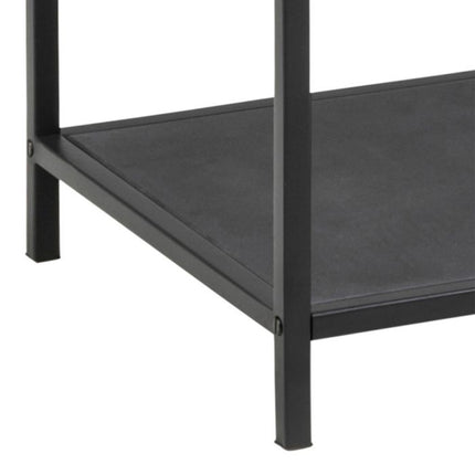 Seaford Narrow Bookcase - Black