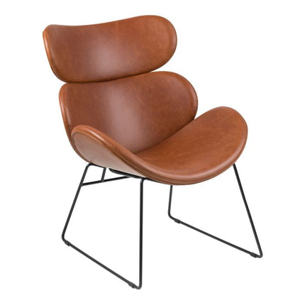 Cazar Lounge Chair - Brown