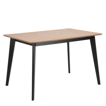 Oak Roxby Dining Table with 4 Oak Dining Chairs