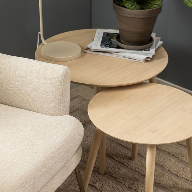 Roslin Coffee Table - Bamboo (Set of 2)