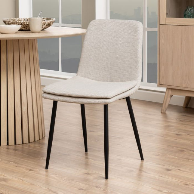 Becca Set of 4 Dining Chairs - Beige