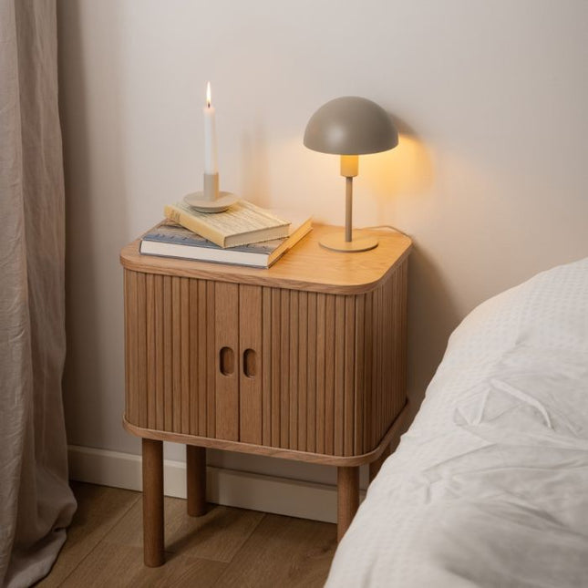 Langley Bedside Table - Oak