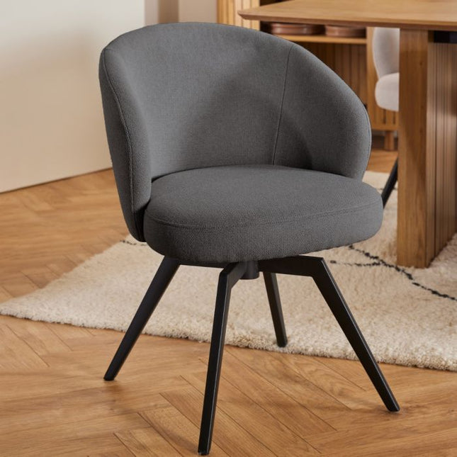 Darlene Swivel Set of 2 Dining Chairs