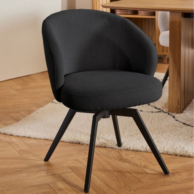 Darlene Swivel Set of 2 Dining Chairs