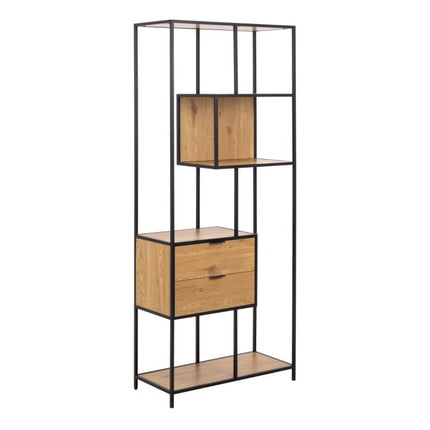 Seaford Tall Bookcase - Oak