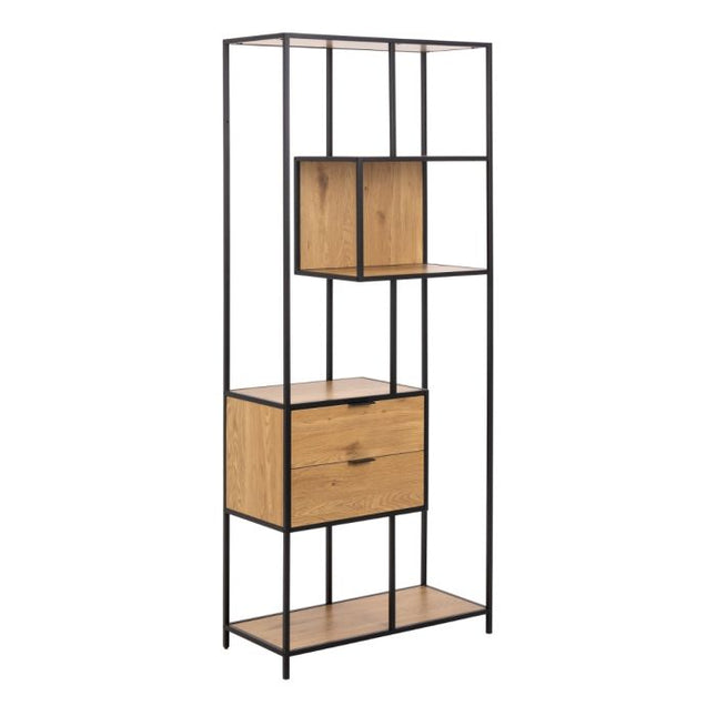 Seaford Tall Bookcase - Oak