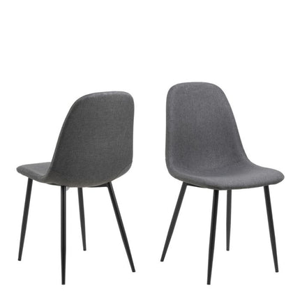 Celia Set of 4 Dining Chairs - Grey