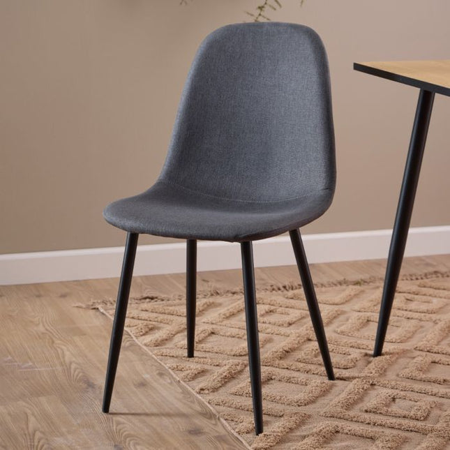 Celia Set of 4 Dining Chairs - Grey