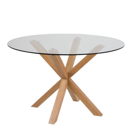 Heaven 4 Seater Dining Table - Oak