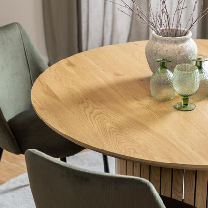 Yale 4 Seater Dining Table - Oak