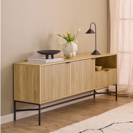 Jaipur 2 Doors Sideboard - Oak