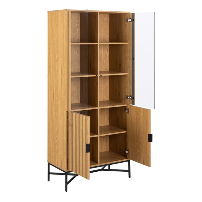 Jaipur Display Cabinet - Oak